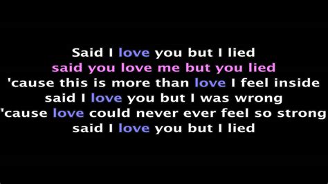 I love you but i ain - But you've been cold to me so long. I'm cryin' icicles instead of tears. And all I can do is keep on tellin' you. [Chorus] I want you, I need you. But there ain't no way I'm ever gonna love you ... 